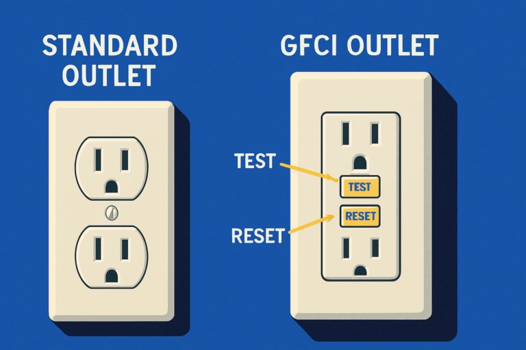 GFCI Outlet Requirements for Akron Homeowners: Where They’re Required and Why